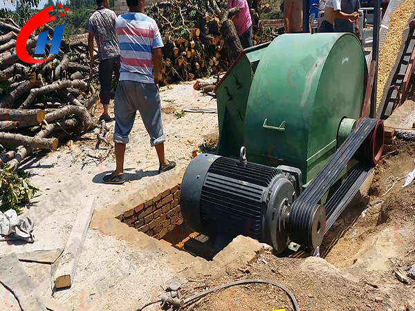 江蘇木屑加工客戶現(xiàn)場