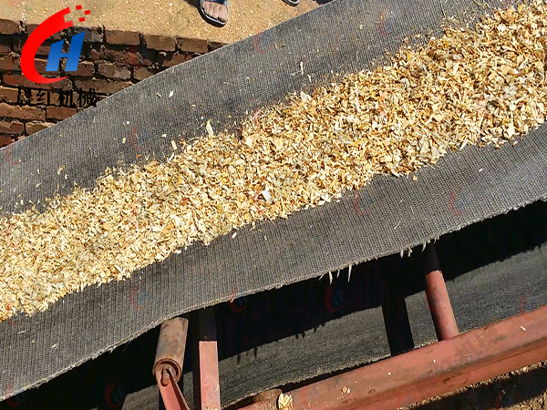 江蘇木屑加工客戶現(xiàn)場