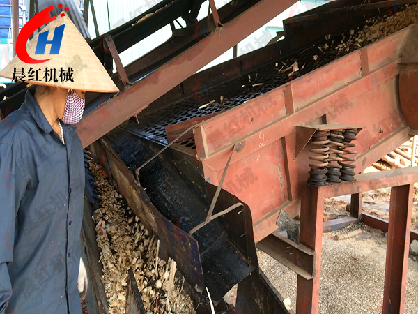 山西電動木材削片機(jī)使用現(xiàn)場