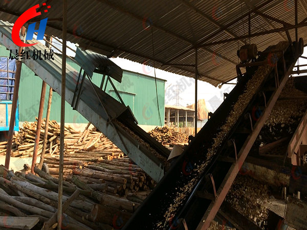 山西電動木材削片機(jī)使用現(xiàn)場