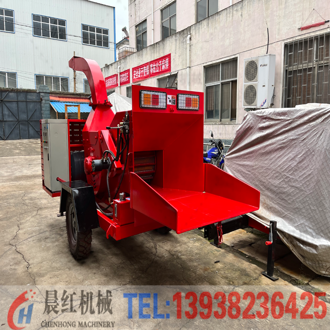 可移動電動樹枝粉碎機動力強勁穩(wěn)定