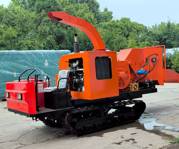 晨紅機(jī)械移動式樹枝粉碎機(jī)輕松解決園林綠化垃圾實現(xiàn)就地資源化利用